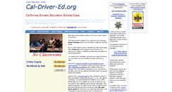 Desktop Screenshot of cal-driver-ed.org